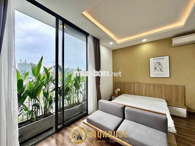 🌹CHO THUÊ CĂN HỘ 1PN FULL_NỘI THẤT, THANG MÁY, HẦM XE, VIEW BỜ KÈ