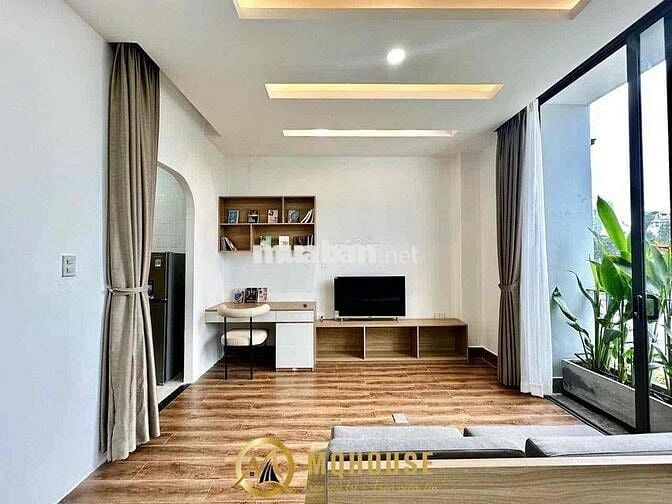 🌹CHO THUÊ CĂN HỘ 1PN FULL_NỘI THẤT, THANG MÁY, HẦM XE, VIEW BỜ KÈ