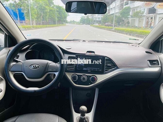 kia morning 2015 chính chủ màu bạc xịn 1.25