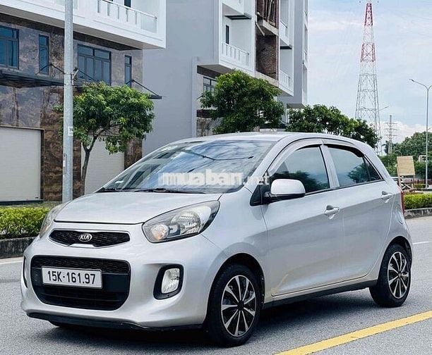 kia morning 2015 chính chủ màu bạc xịn 1.25