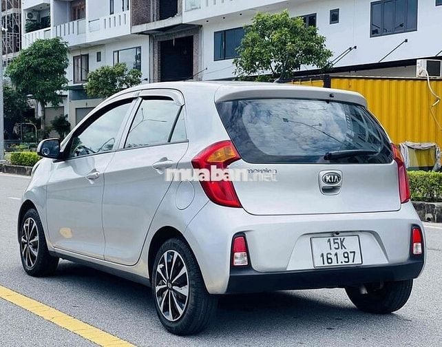 kia morning 2015 chính chủ màu bạc xịn 1.25