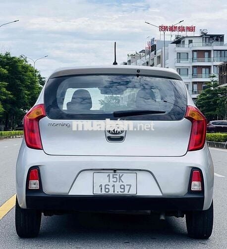 kia morning 2015 chính chủ màu bạc xịn 1.25