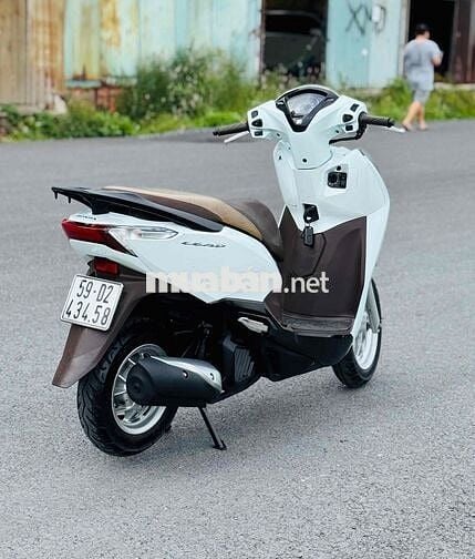 honda Lead màu trắng đen khoá smkey bstp 9 chủ