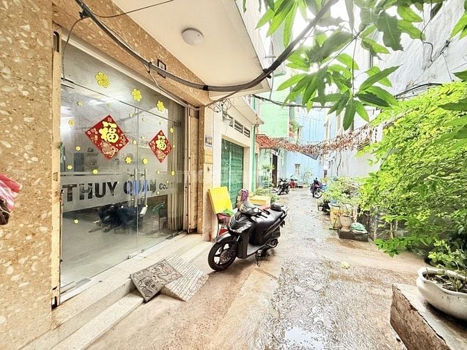 HÀN HẢI NGUYÊN Q11 KẾ QUẬN 10 - HẺM Ô TO CÁCH MT 10M - 44M2 5 TẦNG