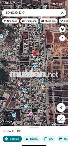 Mặt tiền D10 tdc Phú Mỹ - Phú Tân 5x30 thổ cư 100%