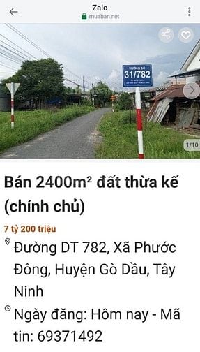 BÁN ĐẤT ĐẸP MẶT TIỀN ĐƯỜNG 31 – TRUNG TÂM PHÁT TRIỂN MỚI CỦA GÒ DẦU, T