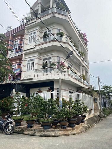 Nhà góc 2 mặt tiền,3,5 tấm,4pn,5 nvs,phòng giặt,phòng thờ,sân thượng