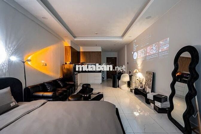 Cho thuê căn hộ studio 40m2 giá 4tr, ở được liền, gần AEON và Lotte