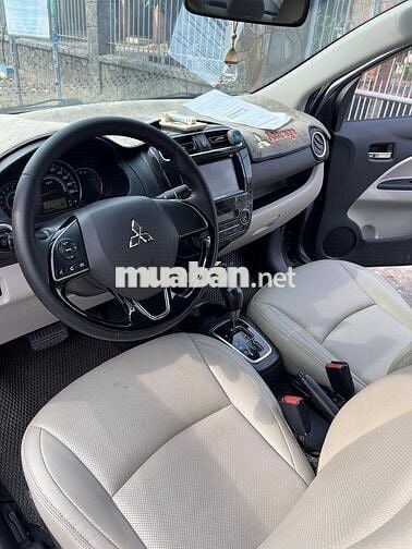 Mitsubishi Attrage 2017 CVT - 51000 km xám đẹp