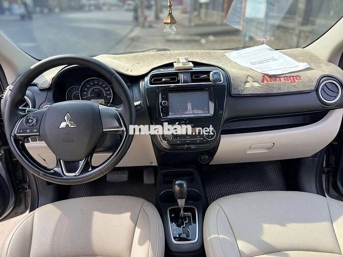 Mitsubishi Attrage 2017 CVT - 51000 km xám đẹp