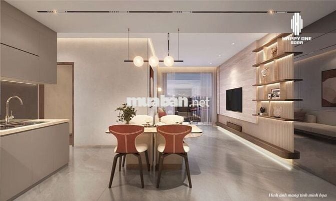 Căn hộ 70,07m², 2PN + 2WC, Happy One Sora Thủ Đức