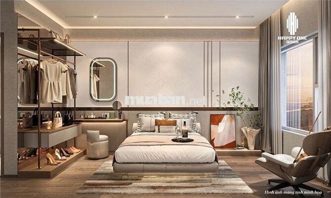 Căn hộ 70,07m², 2PN + 2WC, Happy One Sora Thủ Đức