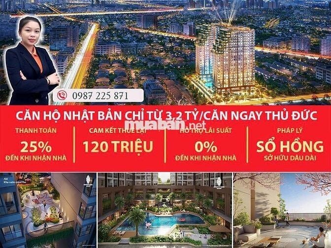 Căn hộ 70,07m², 2PN + 2WC, Happy One Sora Thủ Đức
