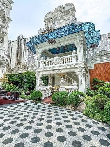 Quận 6, biệt thự sang trọng, đẳng cấp, có hầm, 2 gian, vườn tược