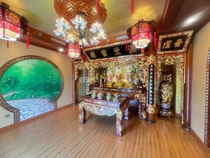Quận 6, biệt thự sang trọng, đẳng cấp, có hầm, 2 gian, vườn tược