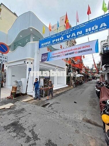 NHÀ MỚI 2 MẶT TIỀN ĐƯỜNG ĐÔNG DÂN 2 CHIỀU QUẬN 3