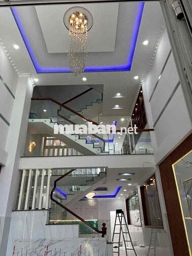Nhà 1 trệt 2 lầu đẹp 5x19m Shr đg nhựa 7m ngay Trần Văn 10, Võ T Hồi