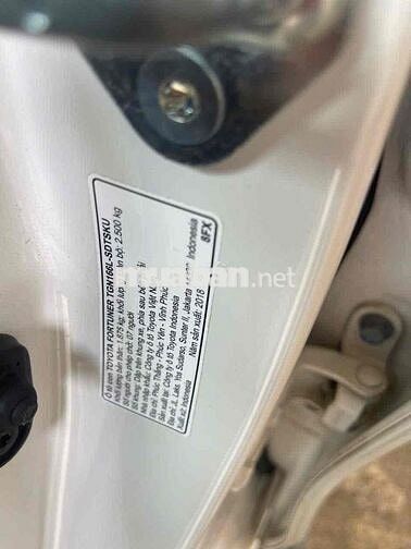 Toyota Fortuner 2018 2.7V 4x2 - 81000 km