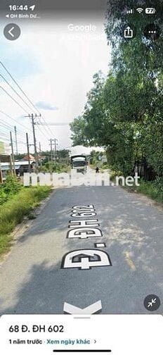 ĐẤT MẶT TIỀN BALANGXI TÂN ĐỊNH LÀM KHO XƯỞNG 62x209 DH 602