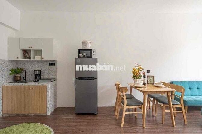 Căn Hộ Ban Công Full Nội Thất Bình Thạnh Gần Cầu Thị Nghè Hàng Xanh Q1