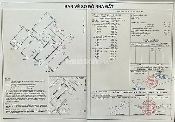 Bán tòa nhà lớn Tam Phú, Thủ Đức, có hầm, 4 tầng, diện tích hơn 500m²