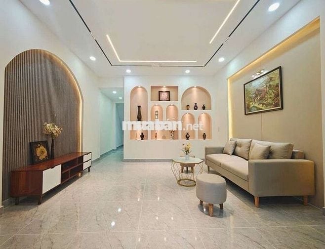 Nhà Thống Nhất 4 Tầng 5 PN hẻm 3.5m
