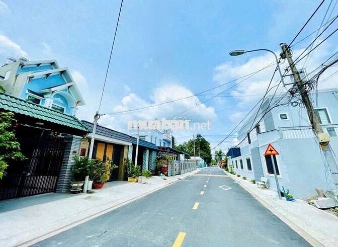 Đất 9mx30m mt Nhựa 10m có THỔ CƯ, giá NGỘP 610tr, Tân Thông Hội,Củ Chi