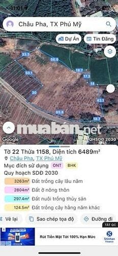 Siêu phẩm mt đg nhựa chính châu pha phú mỹ,dt:86x66 giá 16ty quá rẻ