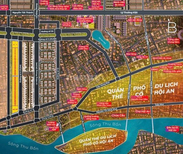 Mở bán duy nhất có 39 lô vị trí lõi trung tâm Phố Cổ - Hội An
