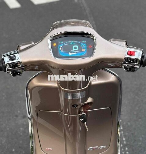 Vespa TFT 150 Nâu Đồng 8/2024 biển tp chính chủ