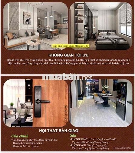 MỞ BÁN CĂN HỘ 2PN NGAY QUỐC LỘ 1K LÀNG ĐẠI HỌC