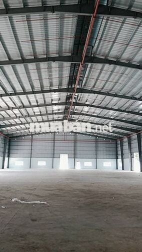 Cho thuê kho xưởng 6.000m² Bến Lức Long An, PCCC tự động,giá từ 2.5usd