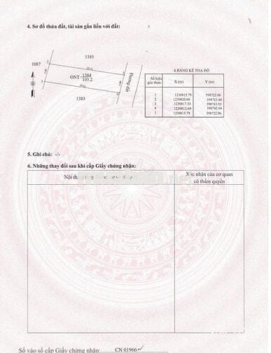 Tôi bán đất 102m2 giá 600triệu gần chợ Cầu Xe xã Hưng Thuận Trảng Bàng