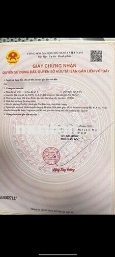 Bán đất nhánh dx054 gần chợ Phú Mỹ