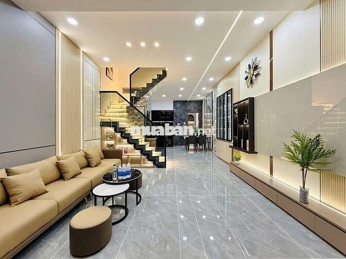 BÁN NHÀ ĐẸP,HẺM BA GÁC,NHÀ NỞ HẬU TÀI LỘC,56M²,PHẠM VĂN CHIÊU,PHƯỜNG 9