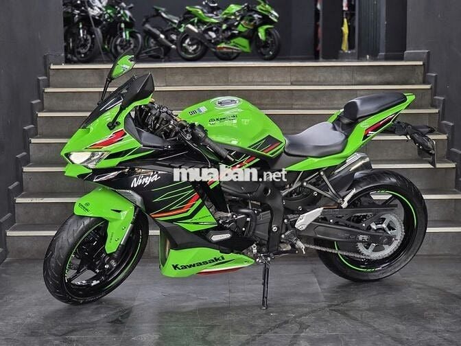 ZX25R MODEL 2023 MÀU XANH KRT CHẠY LƯỚT