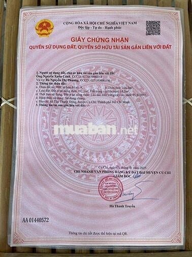 bán đất dân cư hiện hữu Tân Thạnh Đông