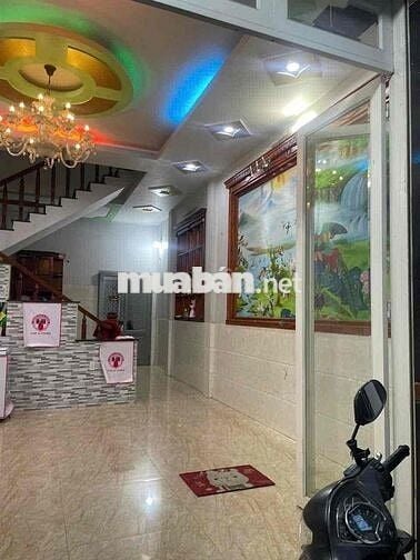 Nhà 1 trệt 2 lầu đẹp 5x17m Shr đg nhựa 10m thông gần chợ Đại Hải