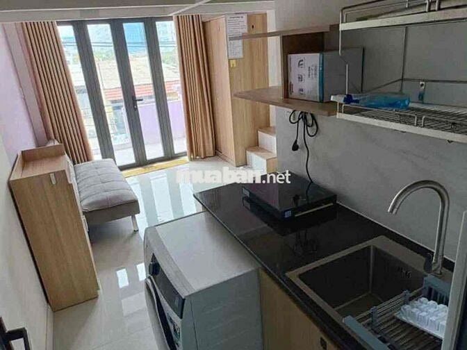 DUPLEX /STUDIO BANCON FULL NỘI THẤT MẶT TIỀN , SÁT NTT , ULAW