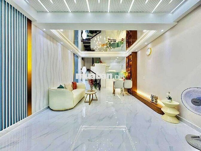 Bán nhà mới 5 tầng,36m² BTCT, sát hẻm xe hơi thông, phạm Văn chiêu p16