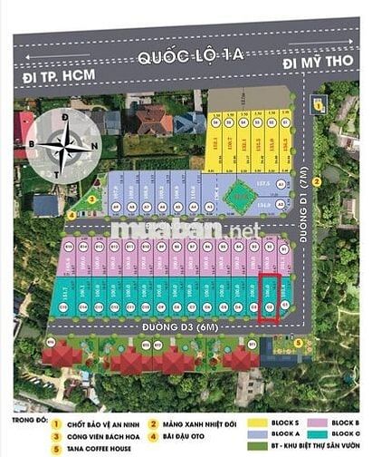 ĐẤT NỀN - Quốc Lộ 1A chạy vào 100m - SỔ SẴN công chứng sang tên ngay