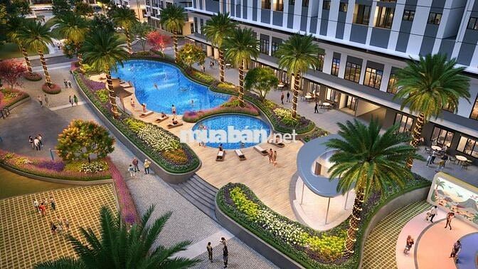 Căn hộ sổ hồng riêng sở hữu vĩnh viễn, tiện ích đầy đủ tại Bình Dương
