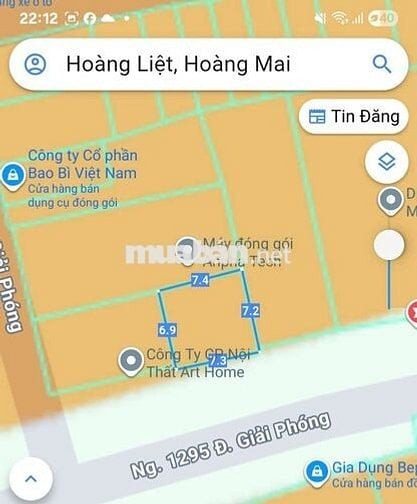 Đất mặt đường giải phóng sổ vuông,pháp lý sạch
