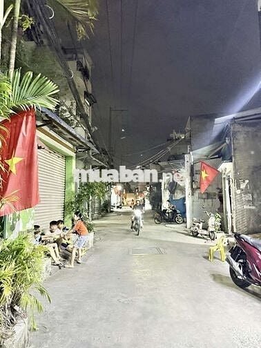 BÁN🏠 MT HẺM 121m(4.4x22m)SHR-ĐƯỜNG TRƯỚC NHÀ 6M-GIÁ 5.390 TỶ.TMT.Q12