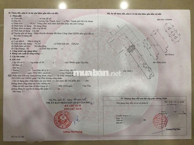 BÁN NHÀ MẶT TIỀN NỘI BỘ ĐƯỜNG 14M PHƯỜNG TÂY THẠNH, 4,6 X 23M ĐÚC 2TẤM