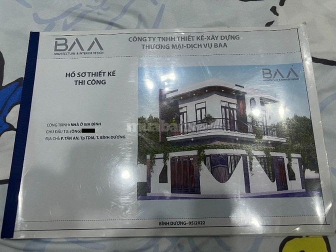 Chính chủ cần bán lô góc phường Phú An, TpHCM (Tân An - BD Cũ) - 74m2