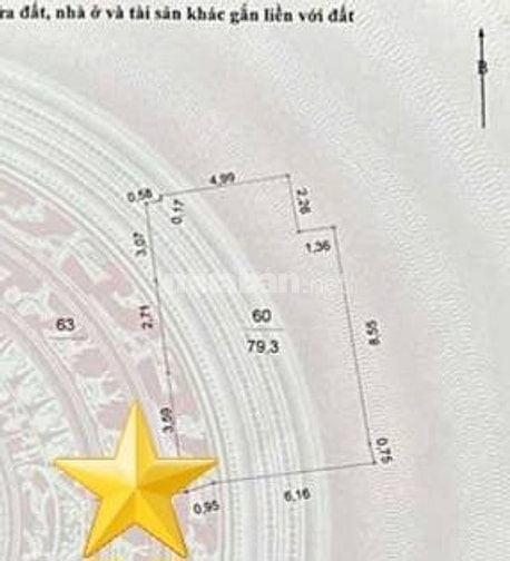 Mảnh đất 80m2 ngõ đường Hoàng Mai, ba gác đỗ cửa, tiện xây ccmn 