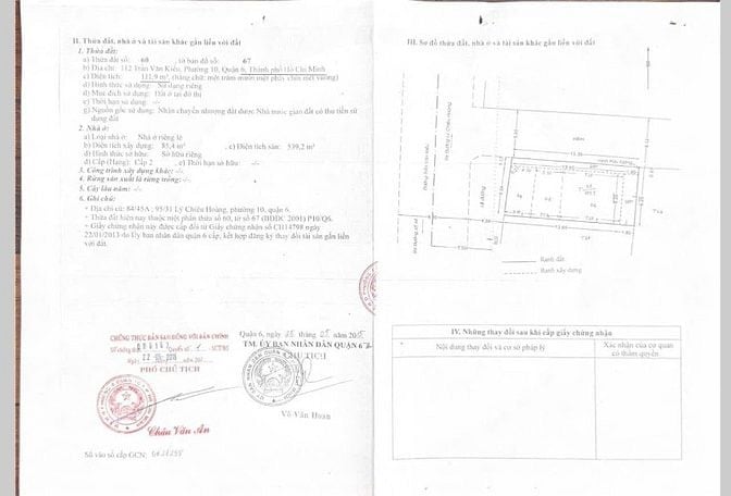 CHO THUÊ HOẶC BÁN NHÀ MẶT TIỀN TRẦN VĂN KIỂU, QUẬN 6 - NHÀ 2 MẶT TIỀN,