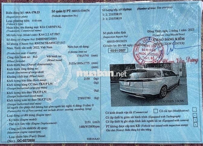 Kia Carnival 2022- 2.2D Signature đẹp như mới