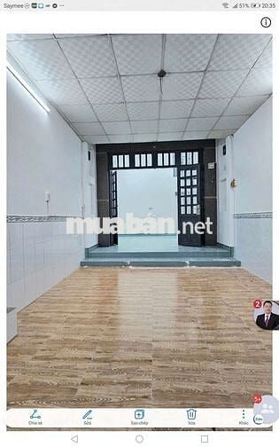 NHÀ 2PN 64M2 MỚI ĐẸP HẺM XE HƠI 1 SẸC 1886 HUỲNH TẤN PHÁT GẦN CẦU PX